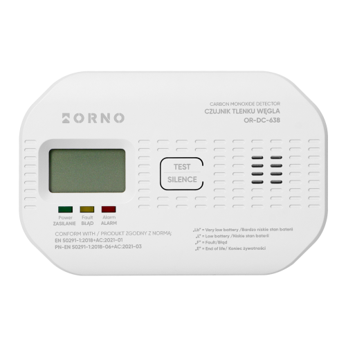 Bateryjny czujnik tlenku węgla czadu 2xAA biały OR-DC-638 ORNO - 2[164].jpg